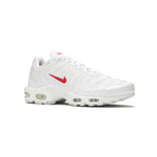 Nike Air Max Plus x Supreme White Speed Red