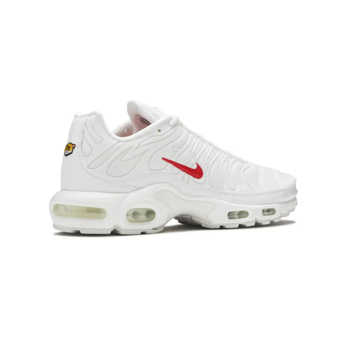 Nike Air Max Plus x Supreme White Speed Red