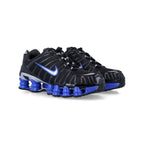 Nike Shox TL Black Racer Blue Metallic Silver