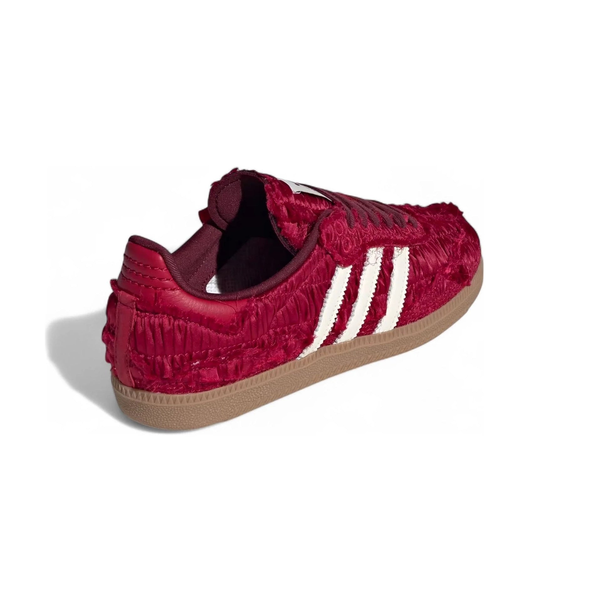 Adidas Samba x Caroline Hu Satin Power Red