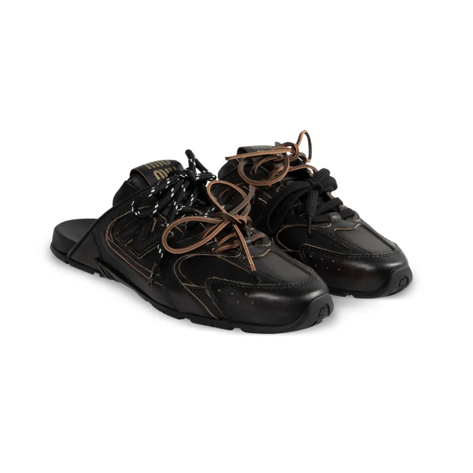 New Balance 530 SL x Miu Miu Mule Black