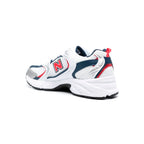 New Balance 530 White, Blue & Red
