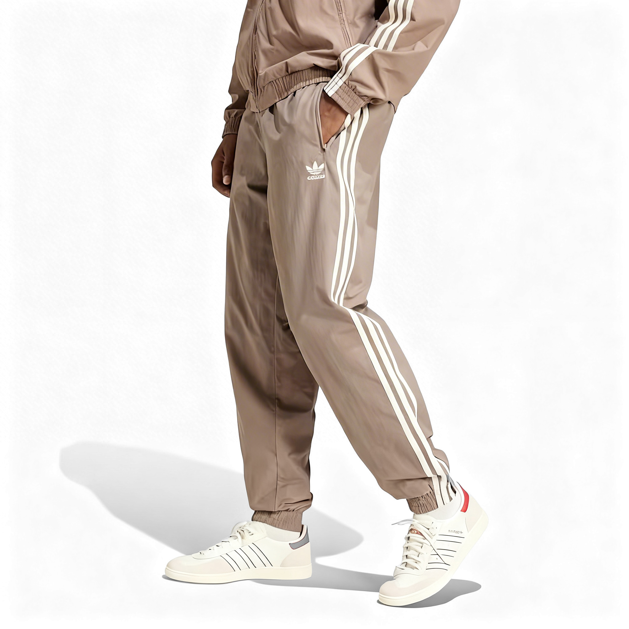 Adidas Adicolor Woven Firebird Track Pants Brown