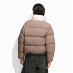 Adidas Short Down Puff Jacket Trace Brown