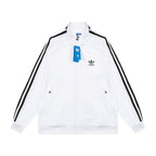 Adidas Classic Woven Fbird Jacket White