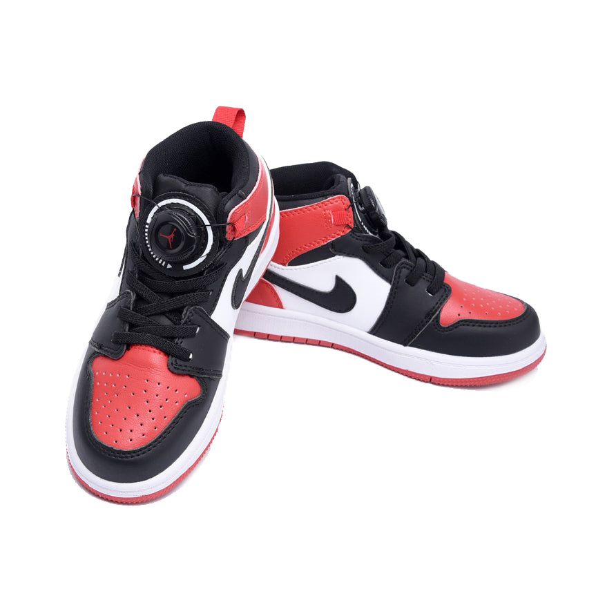 Nike Kids Air Jordan 1 Mid Noble Red