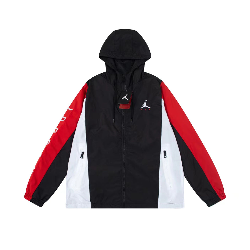 Jordan Windbreak Essentials Retro Black Red White
