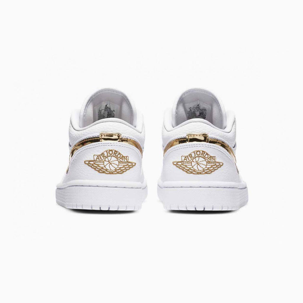 Air Jordan 1 Low White & Gold