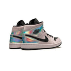 Jordan 1 Mid Powder Iridescent