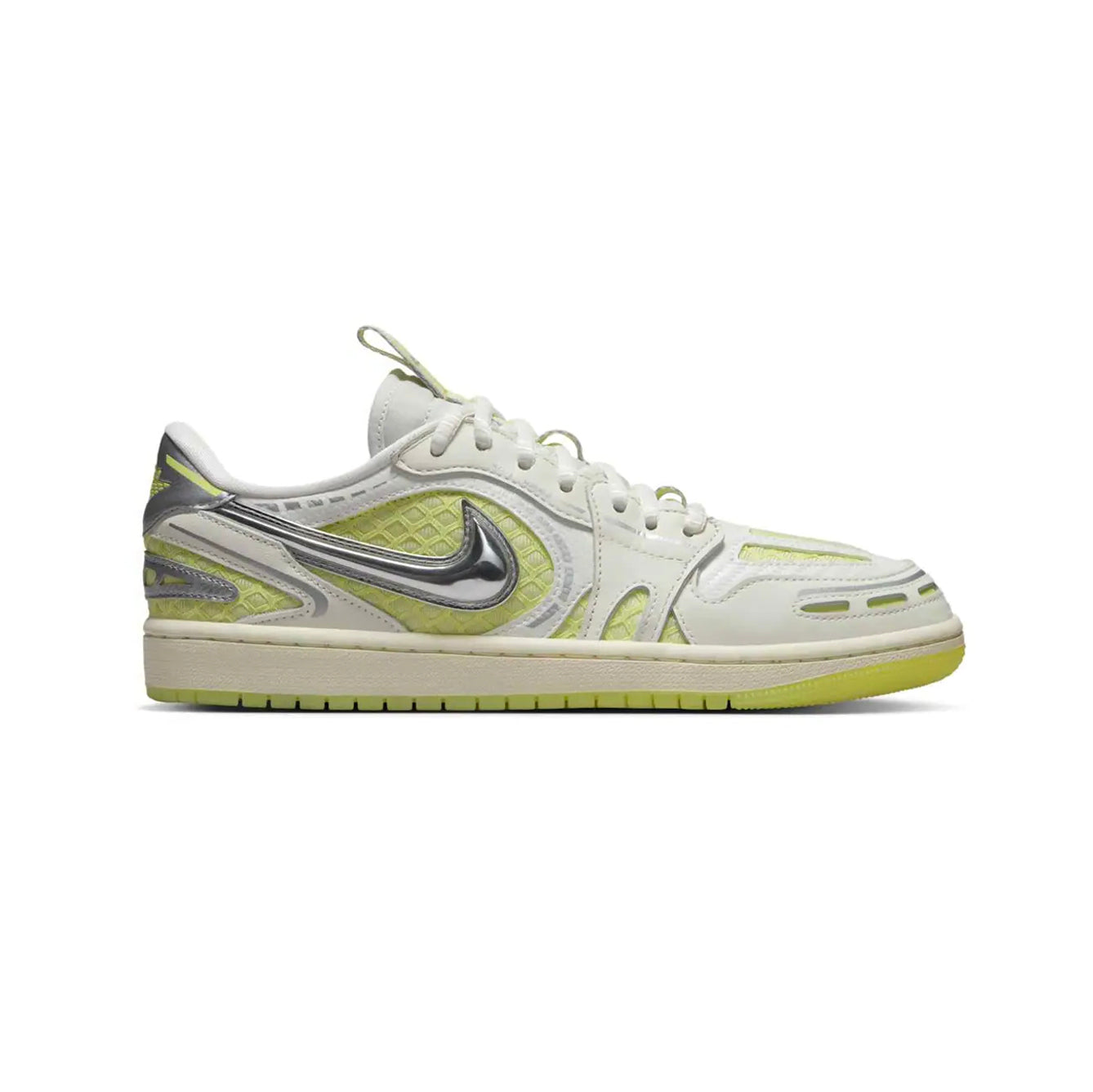 Air Jordan 1 Low Method of Make V3 Sail Luminous Green