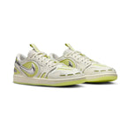 Air Jordan 1 Low Method of Make V3 Sail Luminous Green