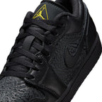 Air Jordan 1 Low Black Elephant Print