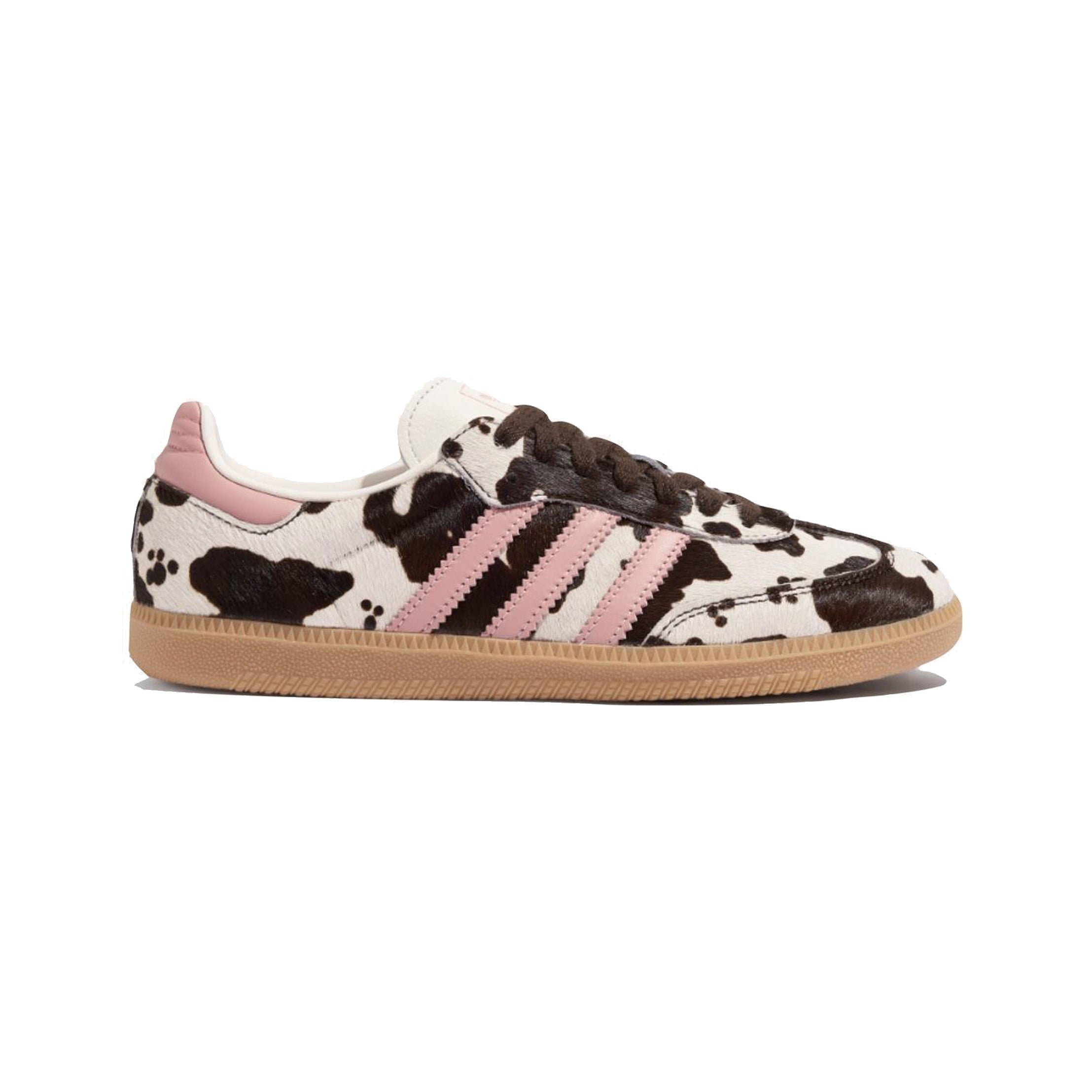 Adidas Samba Cow Print Dark Brown Wonder Mauve