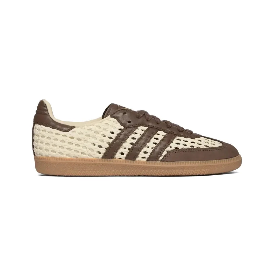 Adidas Samba Basketweave Cream White Earth Strata
