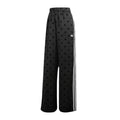 Adidas Women's Satin Polka Dots Wide Leg Pant Black