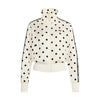 Adidas Women's Satin Polka Dots TT Track Jacket Off White