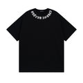 Chrome Hearts T-Shirt Necklogo Back Printed Cross Black