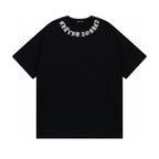 Chrome Hearts T-Shirt Necklogo Back Printed Cross Black