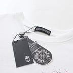 Chrome Hearts T-Shirt Horse Shoe Logo Pocket Dripped White