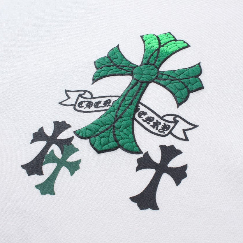 Chrome Hearts T-Shirt Sanscrit Cross White