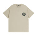 Chrome Hearts T-Shirt Horse Shoe Logo Pocket Cream