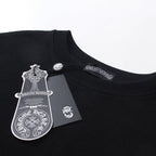 Chrome Hearts T-Shirt Horse Shoe Logo x Cross Black