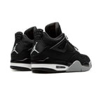 Air Jordan 4 Black Canvas