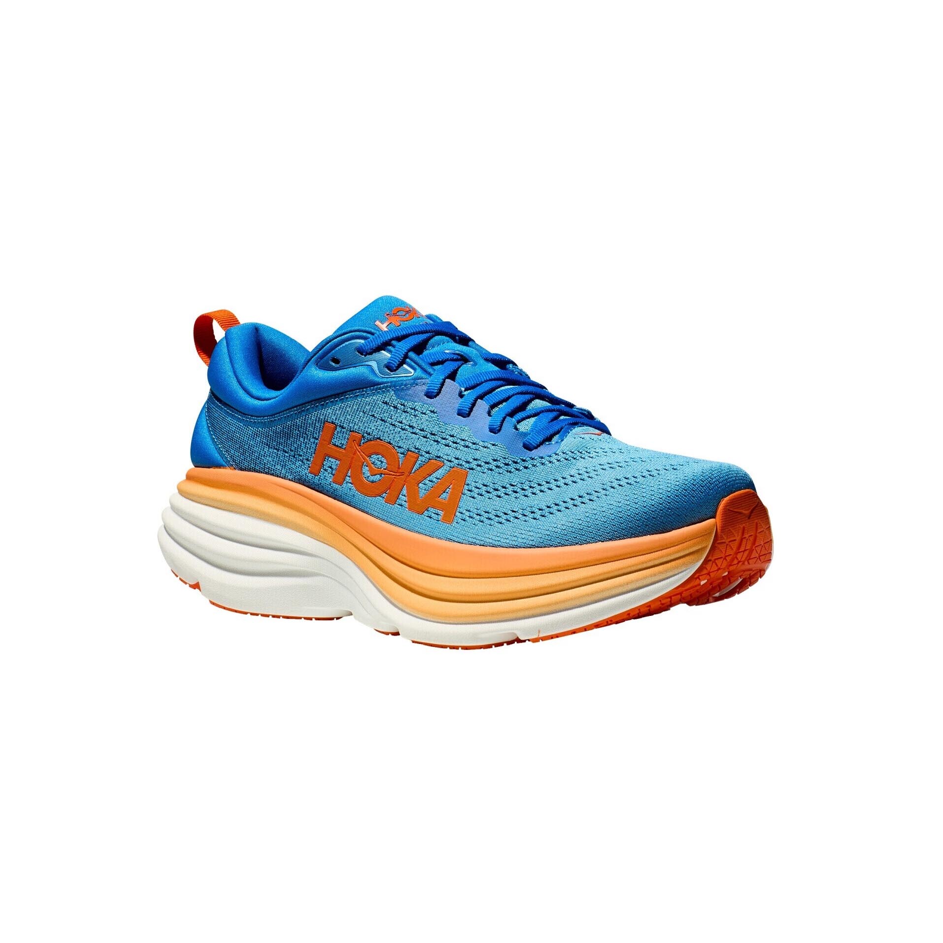 Hoka Bondi 8 Coastal Sky Vibrant Orange