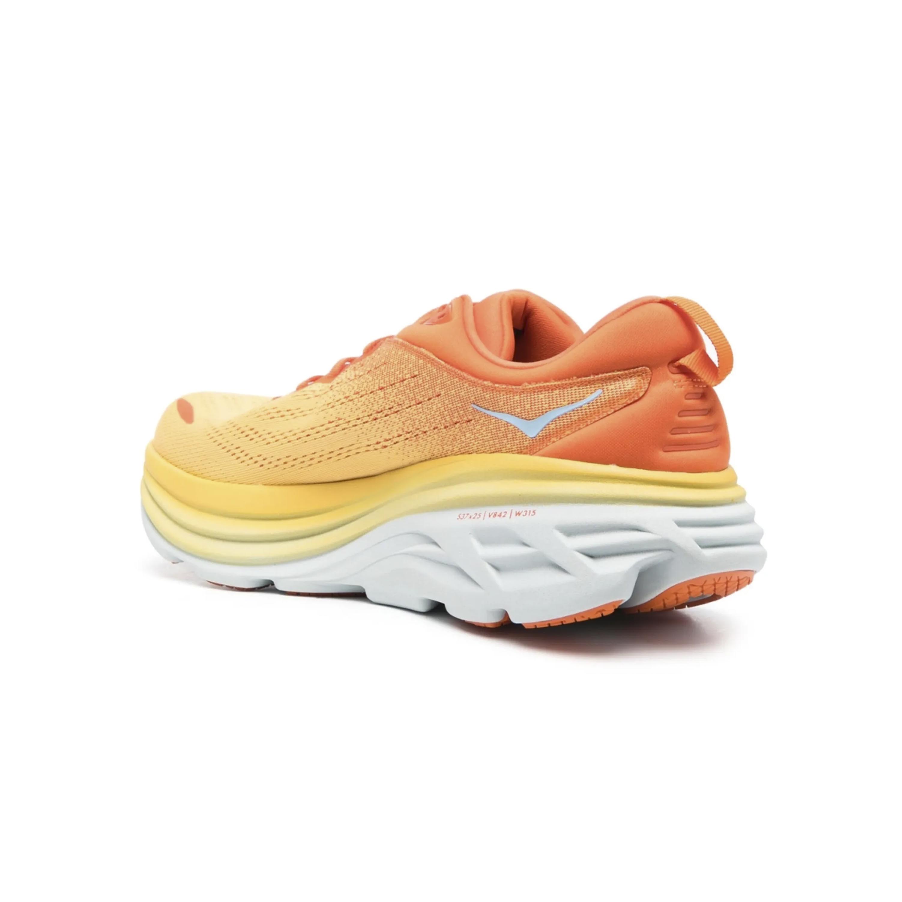 Hoka Bondi 8 Puffin's Bill Amber Yellow
