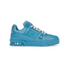 Louis Vuitton Trainer Blue Embossed Monogram