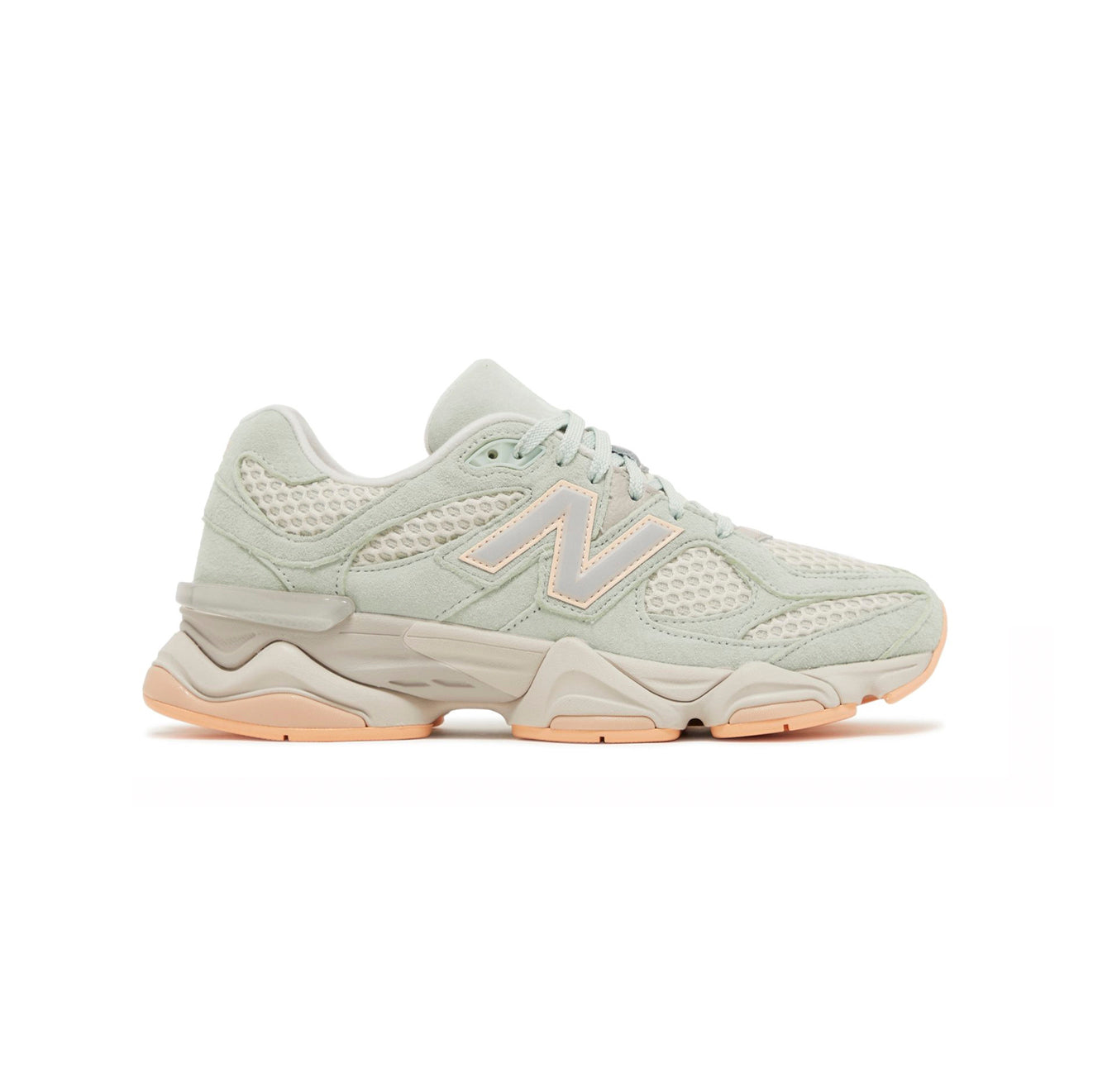 New Balance 9060 The Whitaker Group Missing Pieces Silver Moss Green