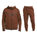 Nike Tech Fleece Full Brown Full Zip