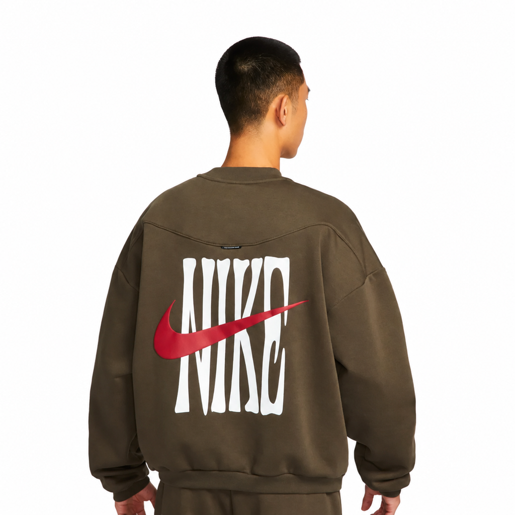 Nike Sportswear Therma-FIT Pegasus CNY Crew Sweatshirt Brown