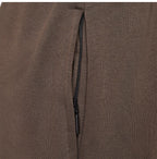 Nike Standard Therma FIT Men's Fleece Lined Straight Leg Basketball Pants Brown