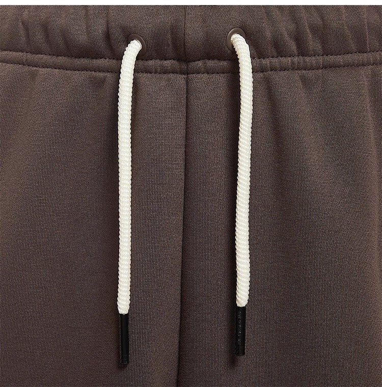 Nike Standard Therma FIT Men's Fleece Lined Straight Leg Basketball Pants Brown