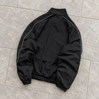 Nike Solo Swoosh Woven Track Jacket Black White