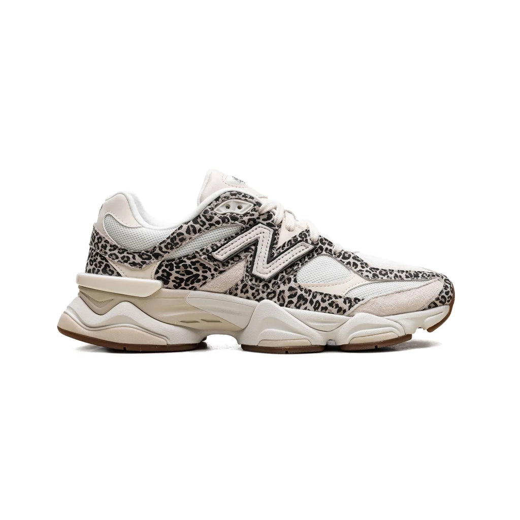 New Balance 9060 Beige Brown Leopard Print