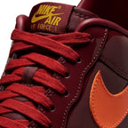 Nike Air Force 1 Low Patent Leather Dark Team Red Safety Orange