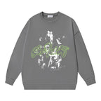 Off-White Sweatshirt Script Mary Grey