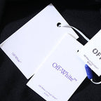 Off-White Sweatshirt Windy Arrow print Black