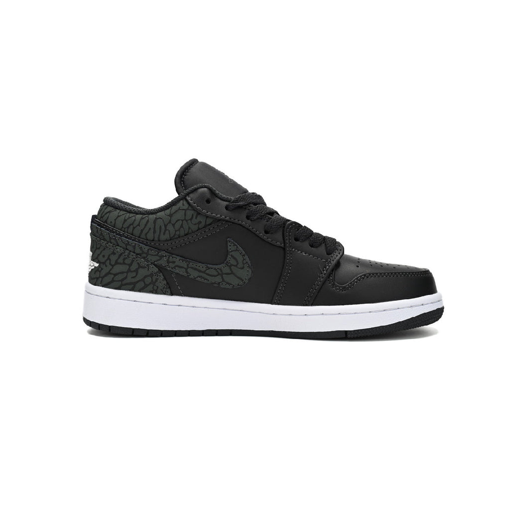 Air Jordan 1 Low Black Elephant